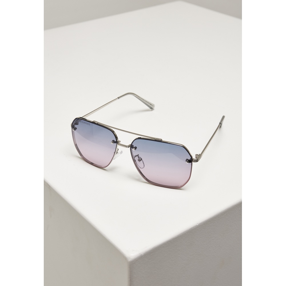 Urban Classics - Timor Des lunettes de soleil - Noir/Couleur argent
